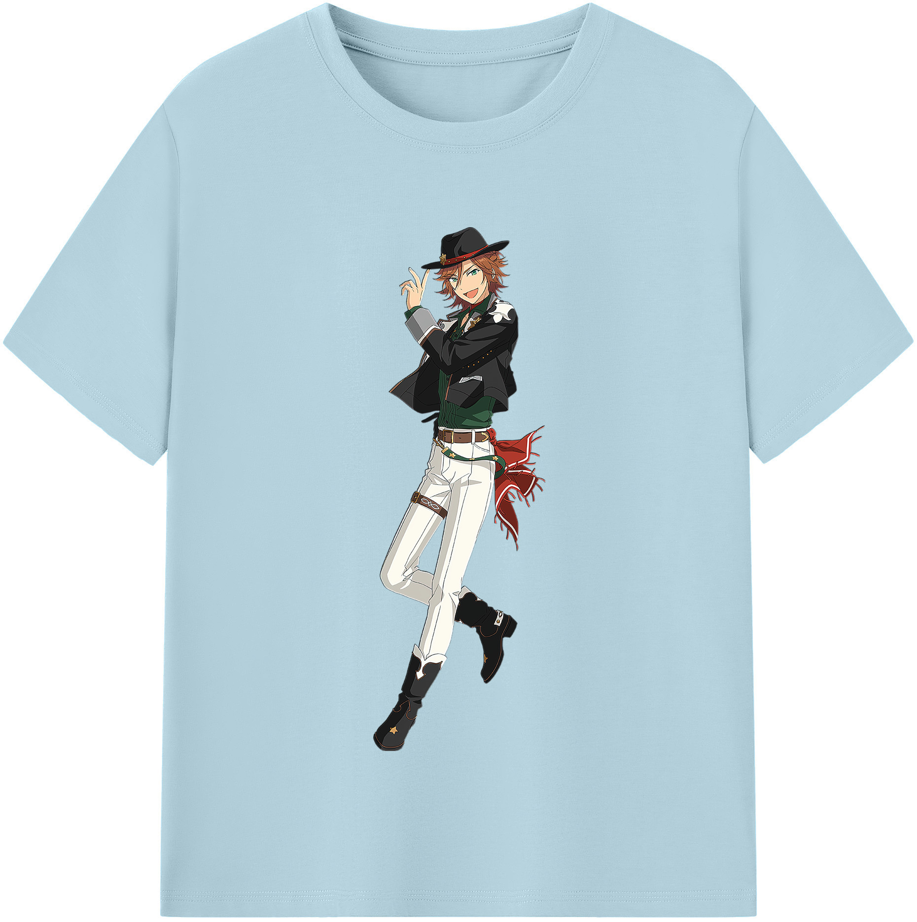 （画像用） あんさんぶるスターズ! Ensemble Stars 綿100％半袖Tシャツ（フロントプリント）